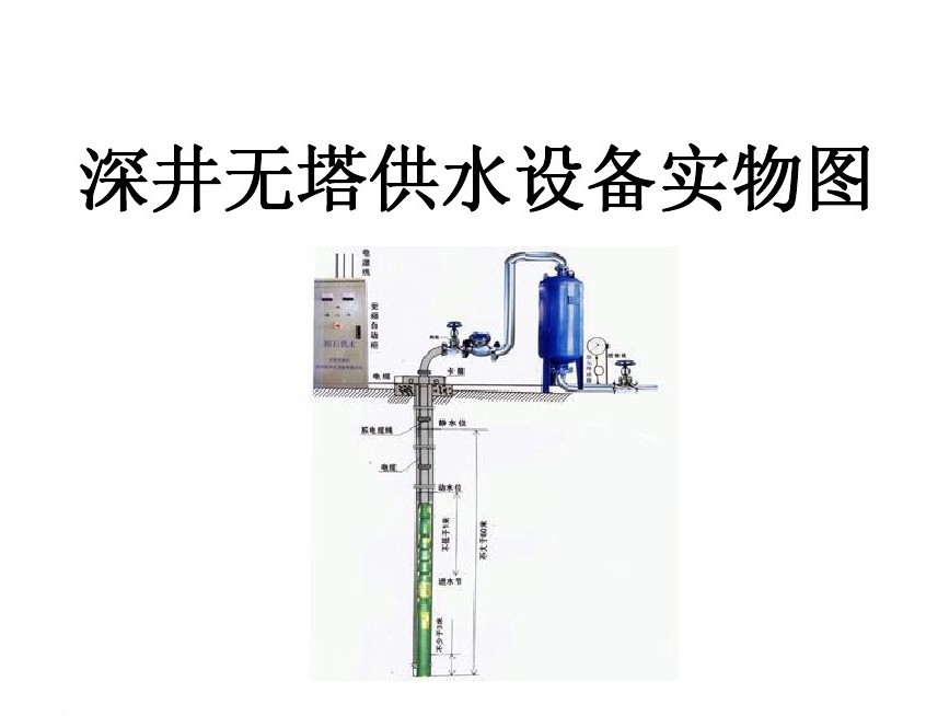 重庆巴南区井泵无塔式供水设备